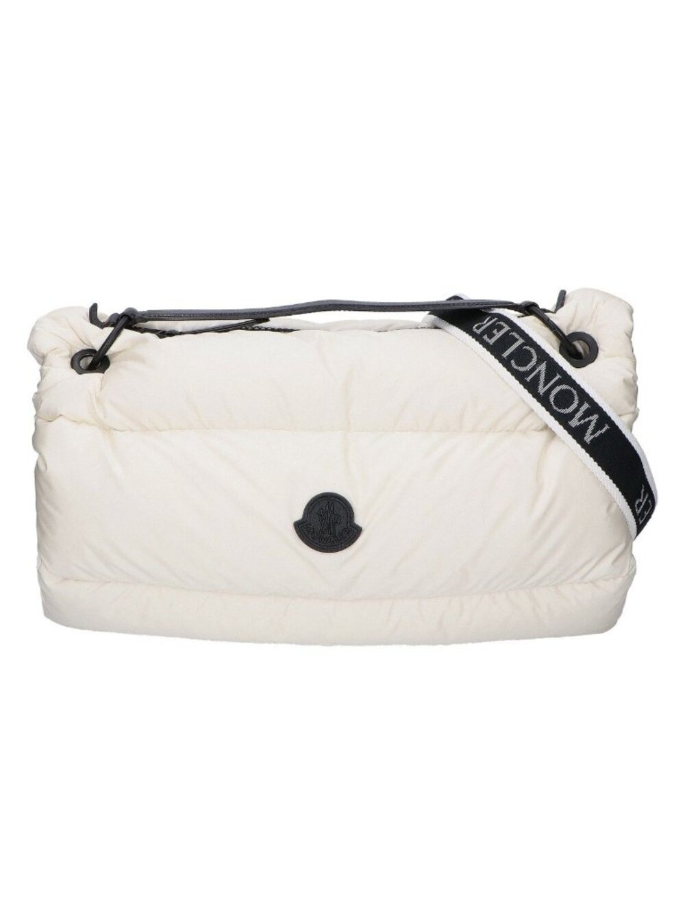 Moncler Legere Zip Tote Bag Logo 2-Way Shoulder Down